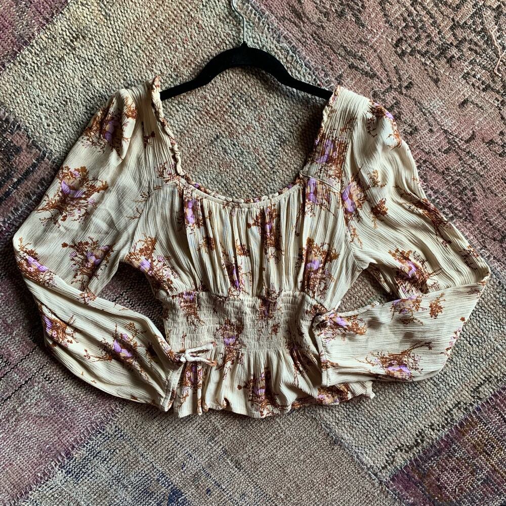 Rabbit Rose Romantic Coquette Top SIZE SMALL